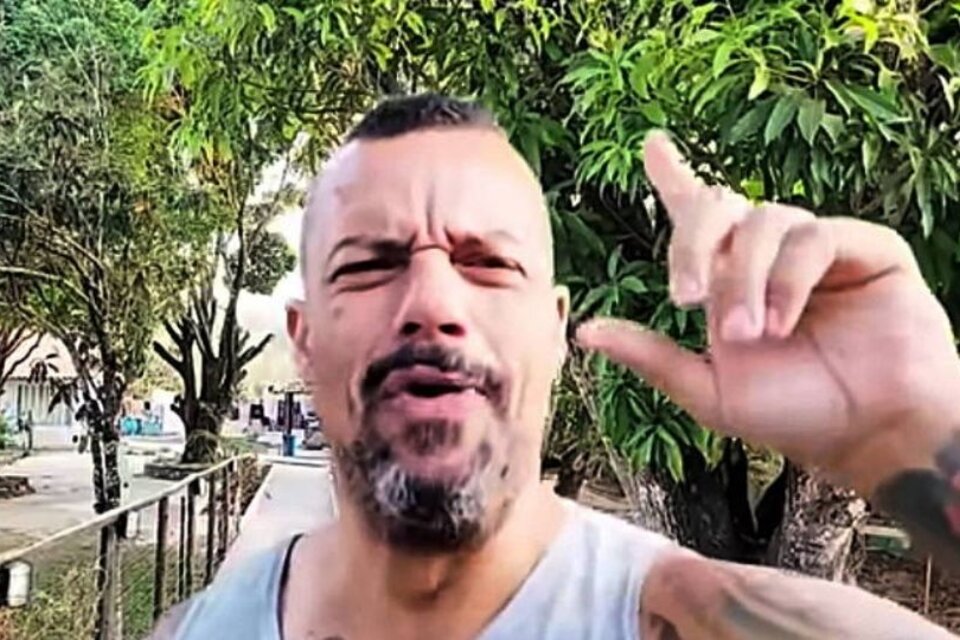 Ivan Pinto, extremista detenido por amenazas de muerte contra Lula / captura video