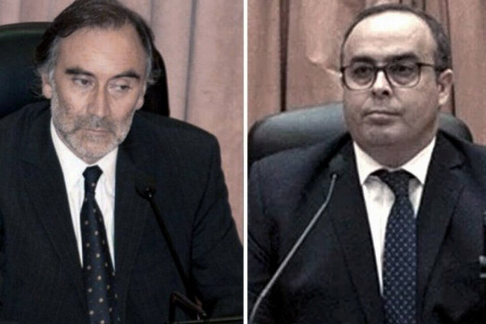Los camaristas Leopoldo Bruglia y Pablo Bertuzzi quieren avanzar sobre la vicepresidenta.