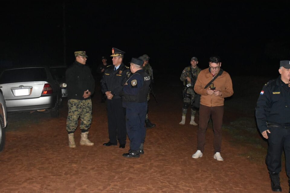 Subcomandante de la Policía Nacional Baldomero Jorgge Benítez / Policía Nacional de Paraguay