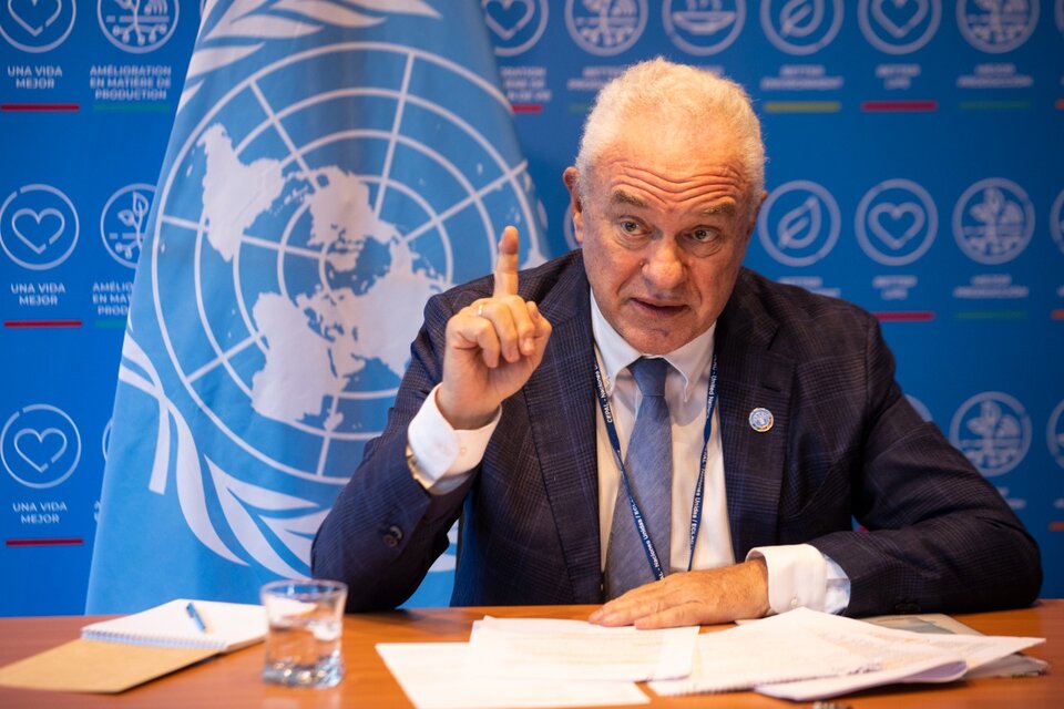 Mario Lubetking, nuevo representante para América Latina de la FAO. (Fuente: EFE)