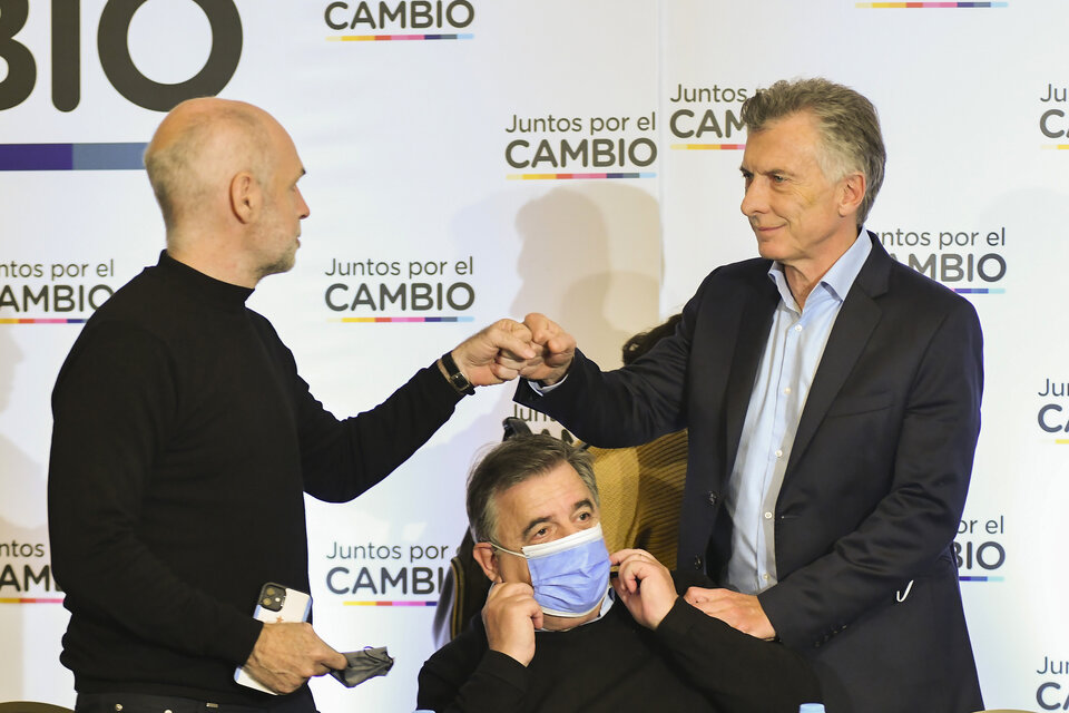 Macri parece enfocado en ponerle una barrera a cualquier peronista que Larreta busque llevar a JxC. (Fuente: NA)