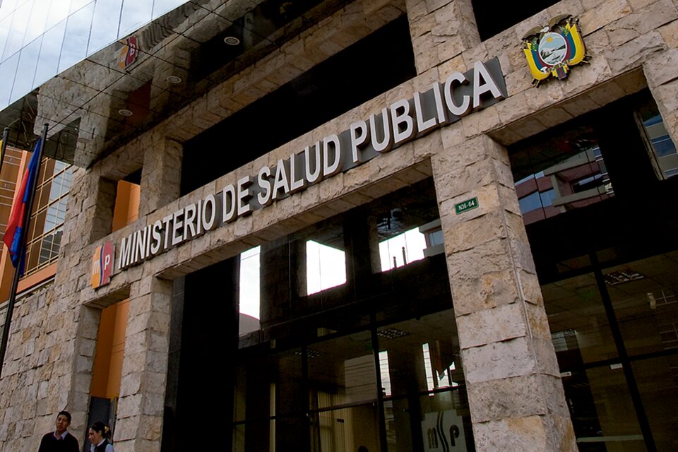 Fachada del Ministerio de Salud Pública de Ecuador / web oficial