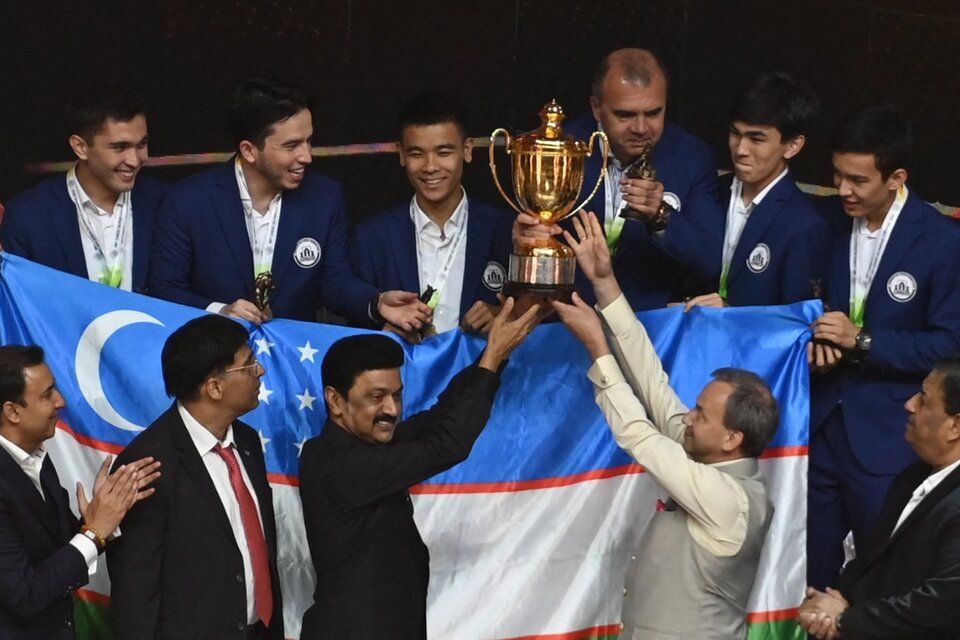 Uzbekistan, un campeón que no estaba en los pronósticos. (Fuente: AFP)