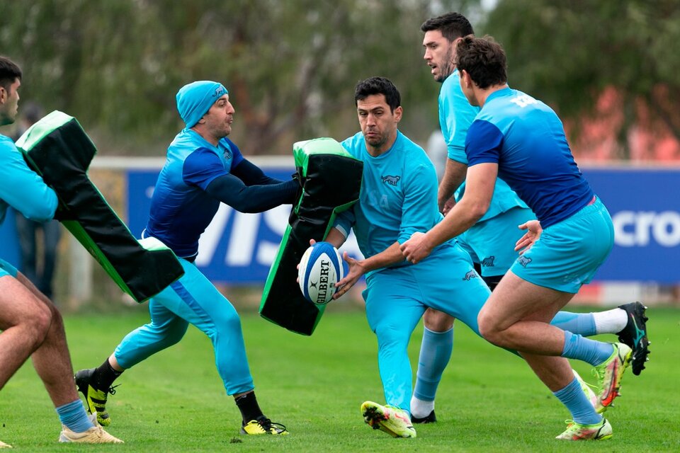 Los Pumas se entrenaron pensando en Australia. (Fuente: Prensa Los Pumas)