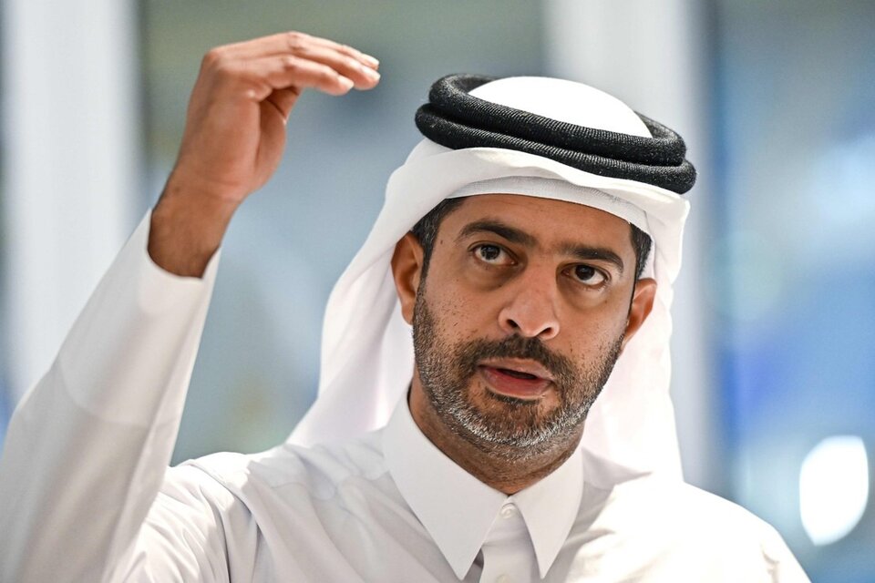 Nasser Al Khater, director ejecutivo de Qatar 2022. (Fuente: AFP)