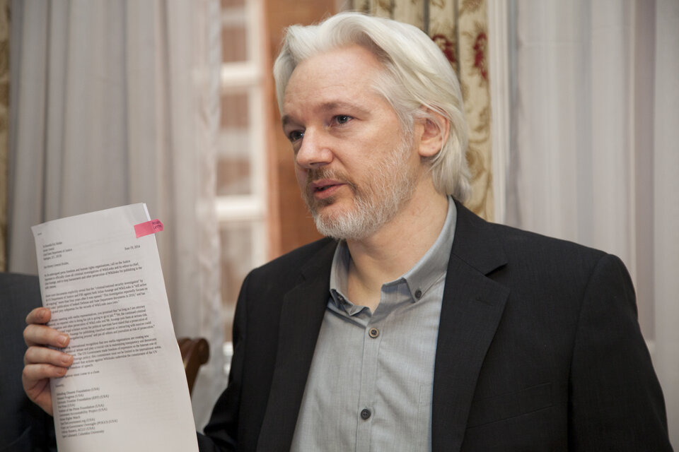  El periodista y activista australiano, Julian Assange / Cancillería del Ecuador