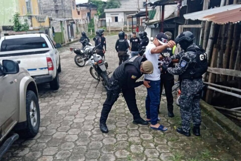 Operativos policiales durante el estado de excepción en Guayaquil / Twitter de la Policía de Ecuador