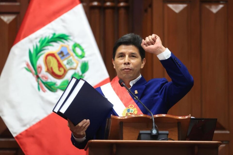 Presidente de Perú, Pedro Castillo / Twitter Pedro Castillo 