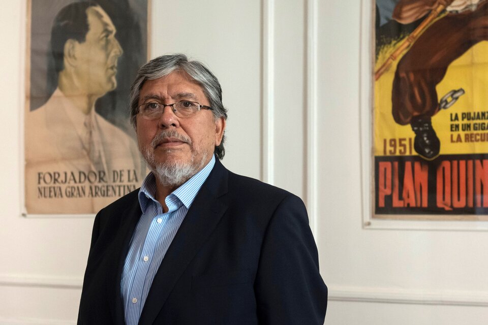 Fernando "Chino" Navarro dejó de ser el secretario de Relaciones Parlamentarias de la Jefatura de Gabinete. Imagen: NA.