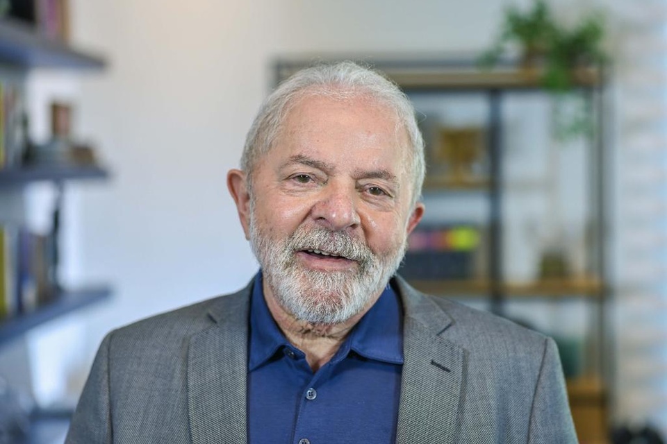 El expresidente Luiz Inácio Lula da Silva durante la entrevista / web oficial