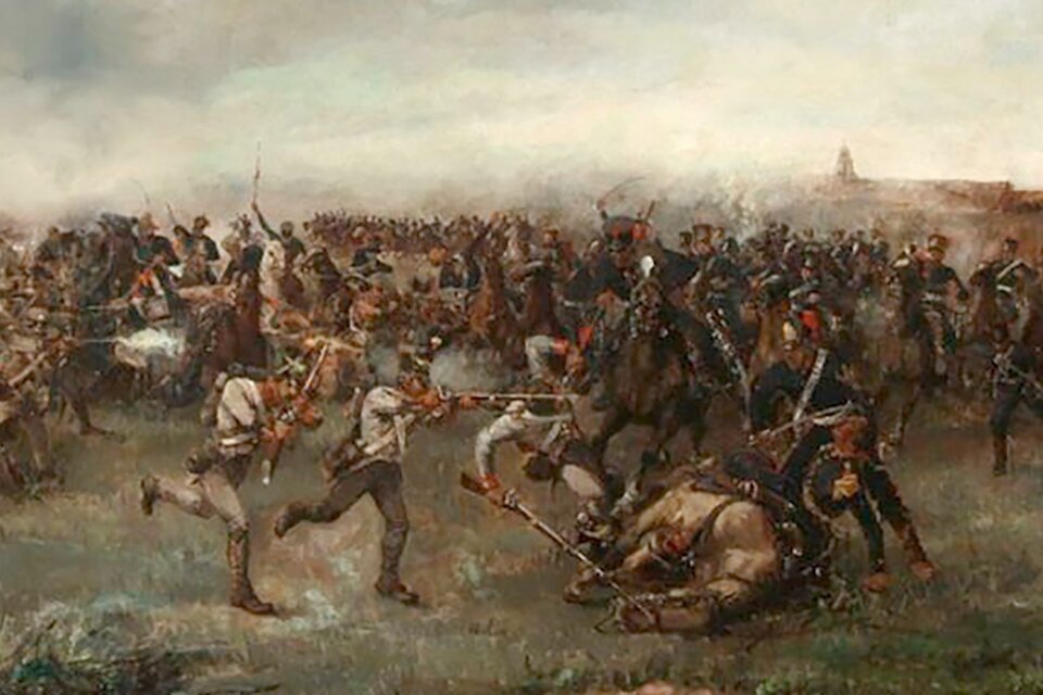 La Batalla de San Lorenzo.