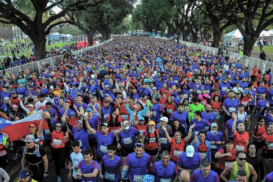 Unos 20.000 atletas correrán en la Media Maratón 21k de Buenos Aires del 2022 (Prensa Maraton de Buenos Aires).