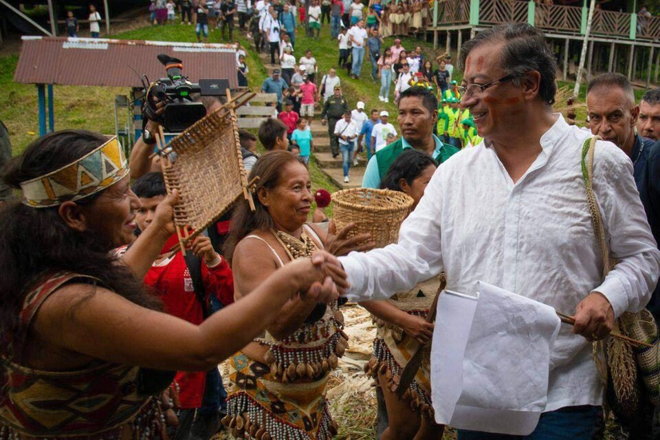 Petro ordenó a los militares que protejan el Amazonas (Fuente: Presidencia de Colombia)