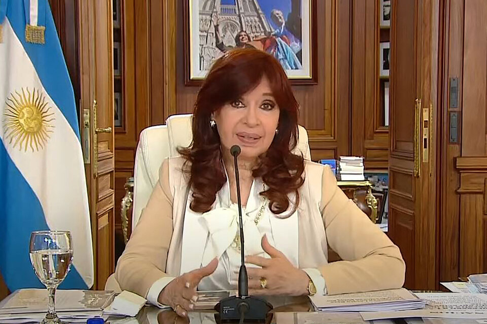 Cristina Kirchner habló de la causa Vialidad.