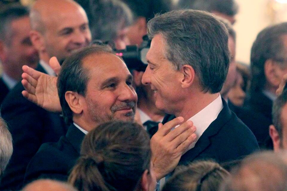 Nicolás "Nicky" Caputo y Mauricio Macri, son amigos desde siempre.  (Fuente: Bernardino Avila)