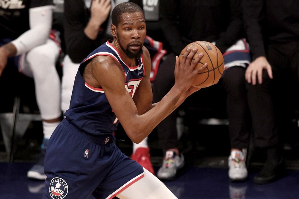 NBA: Se terminó la novela y Kevin Durant continuará en Brooklyn Nets (Fuente: AFP)