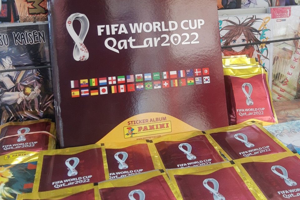 Hoy arranca la venta oficial del álbum del Mundial de Qatar 2022. Imagen: Twitter @ArgEnQatar