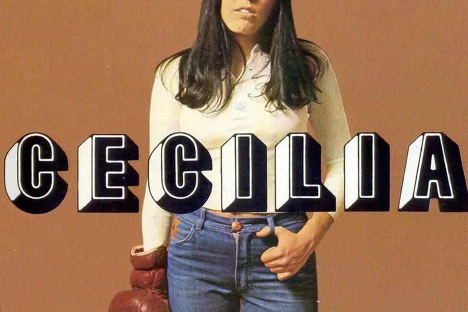 Portada de Cecilia, disco de la cantautora Cecilia, 1972