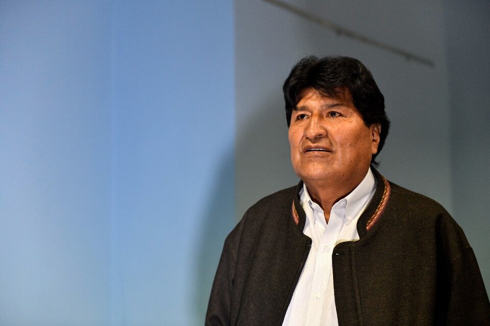 Evo Morales: "La hermana Cristina no se va a rendir" (Fuente: Enrique García Medina)