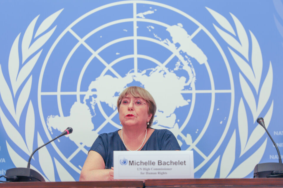 Alta comisionada de la Organización de las Naciones Unidas, Michelle Bachelet  / Twitter Michelle Bachelet