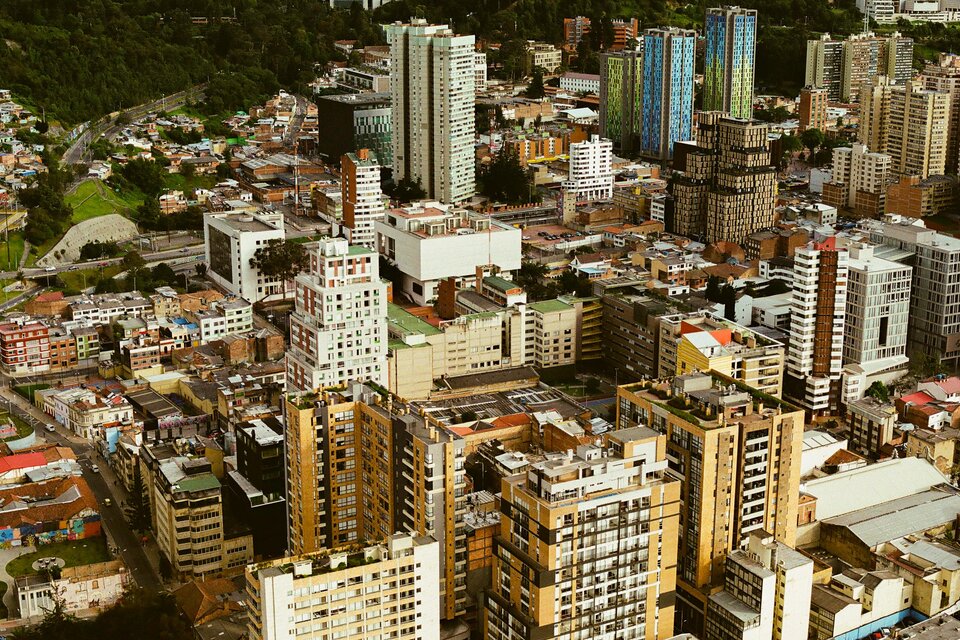 Vista aérea de Bogotá / Pexel