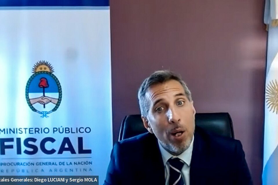 Diego Luciani, fiscal federal (Fuente: NA)