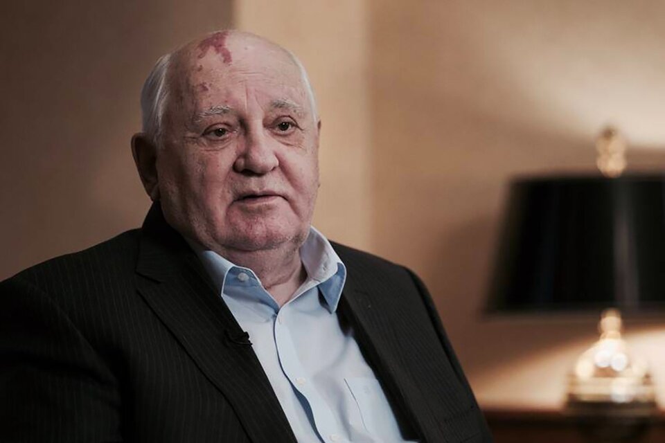Gobachov, padre de la "perestroika", murió a los 91 años.  (Fuente: AFP)