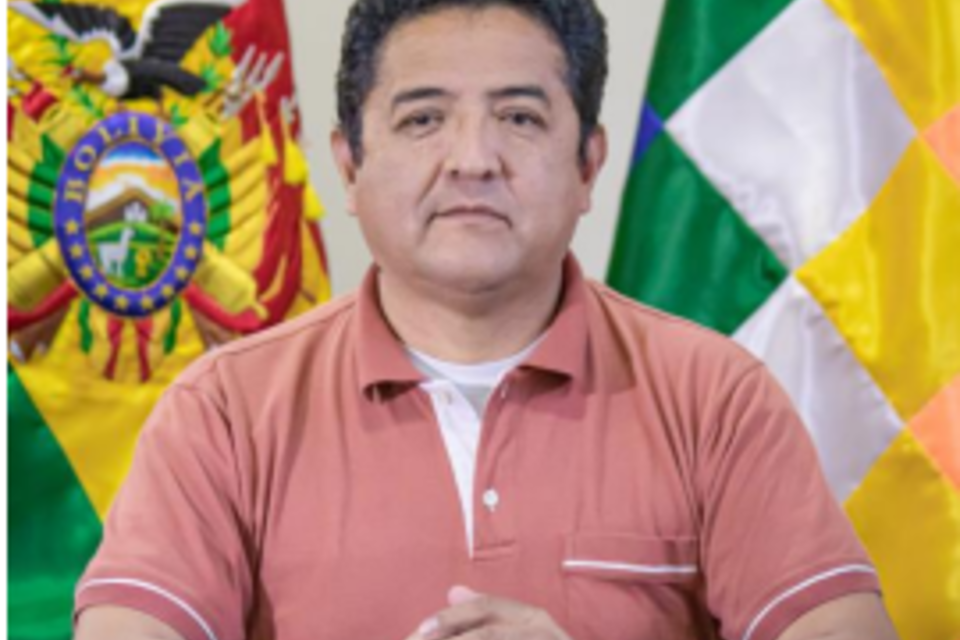 Ministro de Desarrollo Rural y Tierras de Bolivia, Remmy Gonzáles / Gobierno de Bolivia.