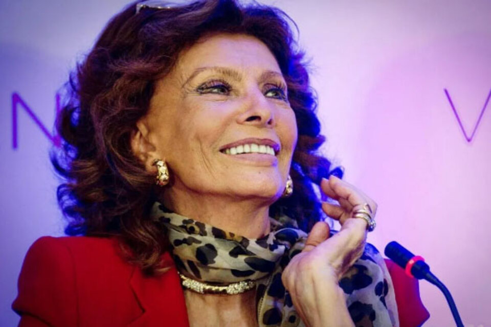 Sophia Loren nació el 20 de septiembre de 1934. (Fuente: EFE)