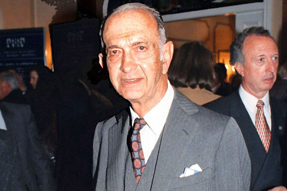 José Alfredo Martínez de Hoz, ministro de Economía de la dictadura militar (1976-1983), representante del neoliberalismo ultra en Argentina. (Fuente: NA)