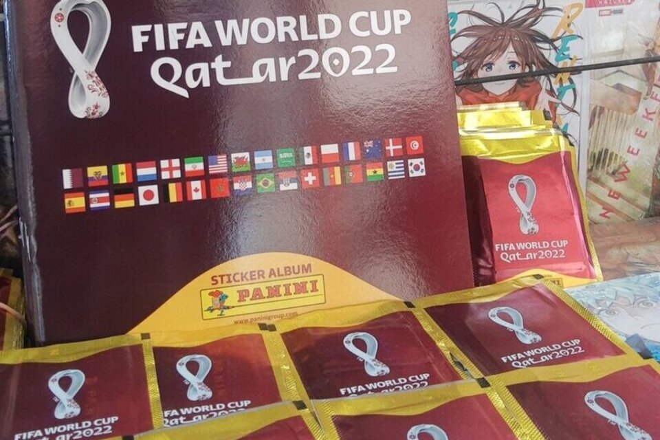 Las figuritas del Mundial y el Álbum Qatar 2022, furor total. 