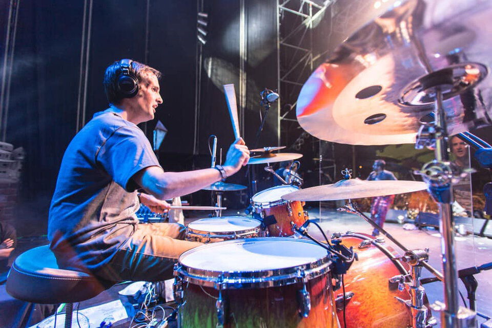 Murió Lucas Azevedo, el primer baterista de La Vela Puerca (Fuente: Télam)