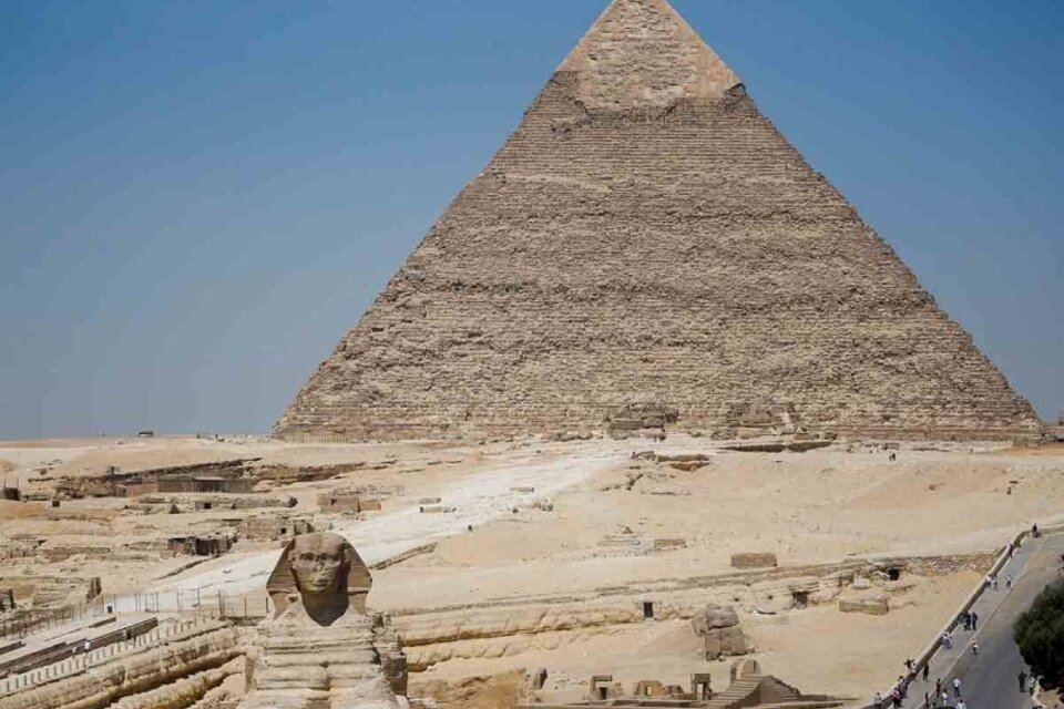 Nuevos estudios explican cómo fueron construidas las Pirámides de Giza (Fuente: Reuters)