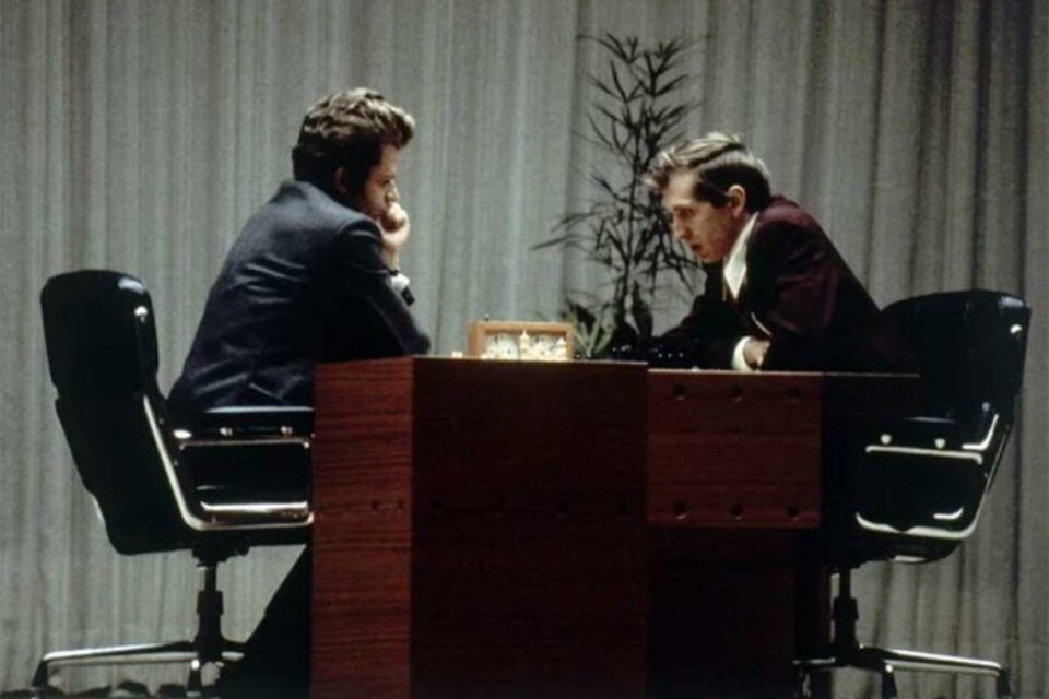 Boris Spassky y Bobby Fischer definen el título en Buenos Aires en 1971.