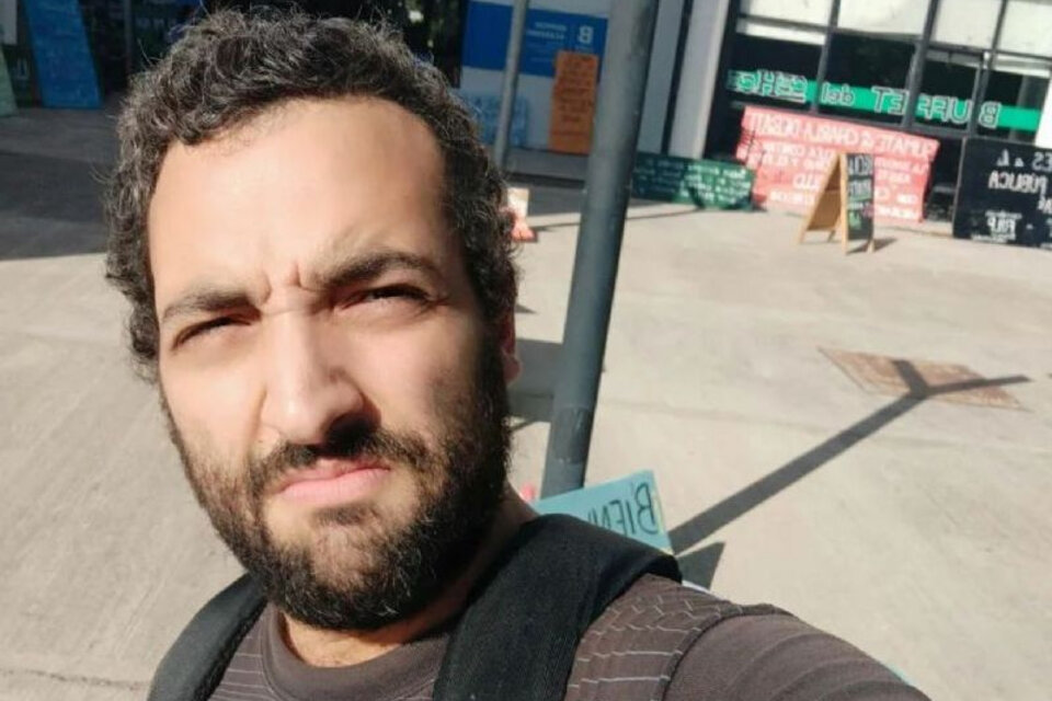 José Derman, militante de ultraderecha de 38 años, fue detenido por reivindicar el ataque contra Cristina Kirchner. Imagen: Facebook.