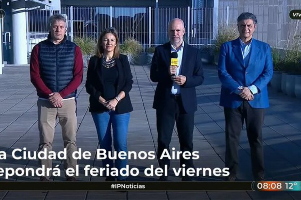 Rodríguez Larreta sigue en modo campaña: anunció que el feriado del viernes se recuperará en las escuelas porteñas