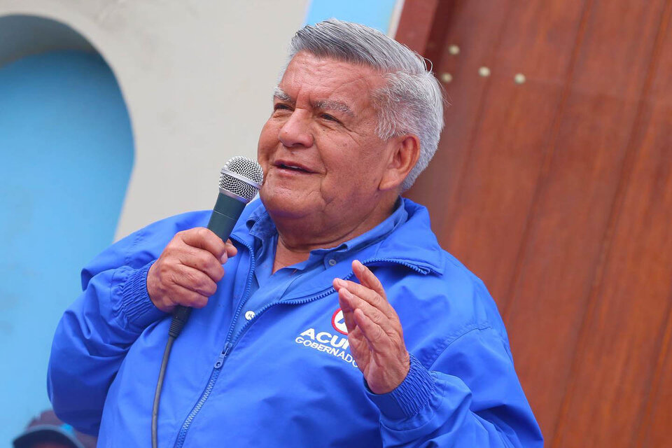 Presidente de Alianza para el Progreso (APP) y candidato a gobernador, Cesar Acuña / Facebook de Cesar Acuña