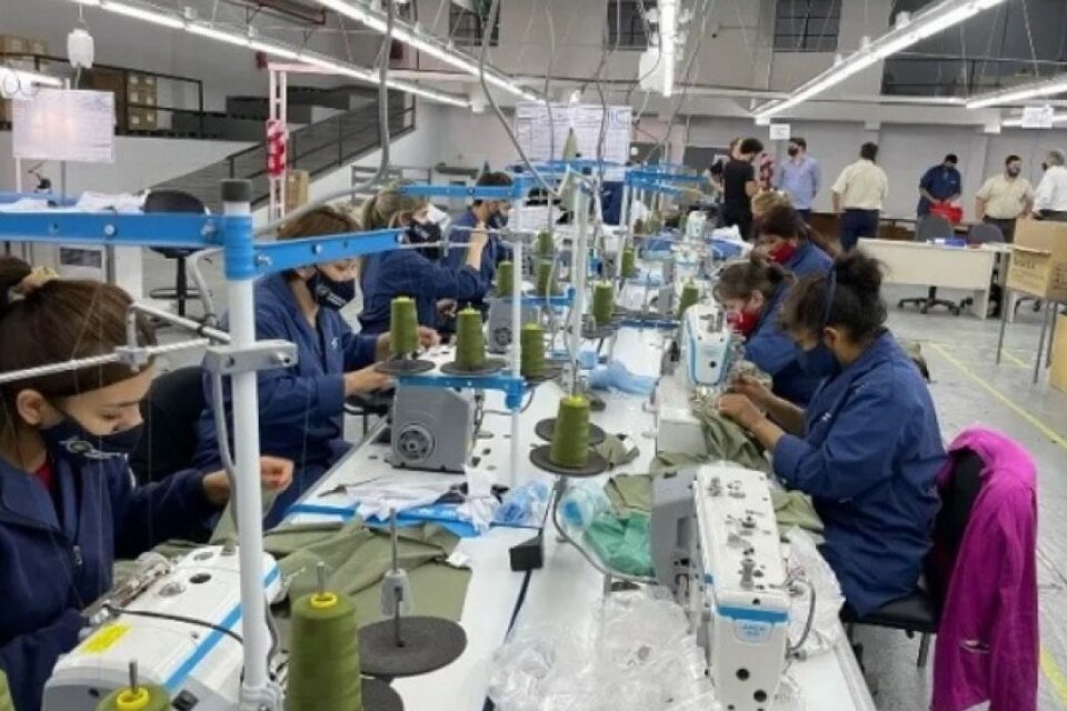 El fomento a la insdustria textil ha sido uno de los motores del crecimiento del empleo privado.