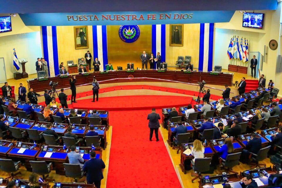 Sesión del Parlamento de El Salvador/ Asamblea Legislativa 