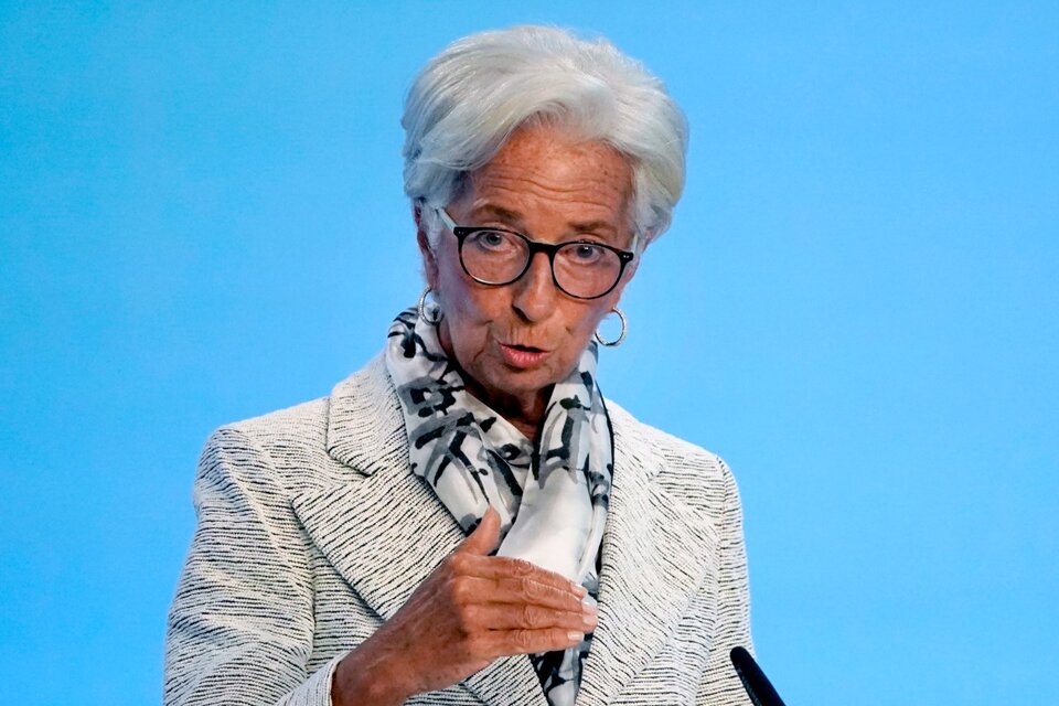 Christine Lagarde (Banco Central Europeo) (Fuente: AFP)
