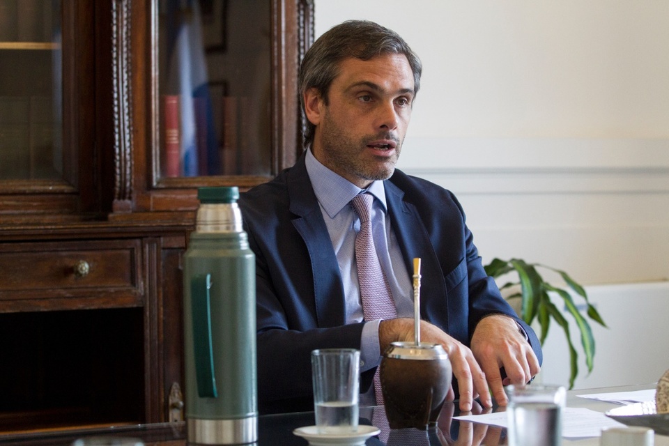 Guillermo Michel, director general de Aduanas.  (Fuente: Bernardino Avila)