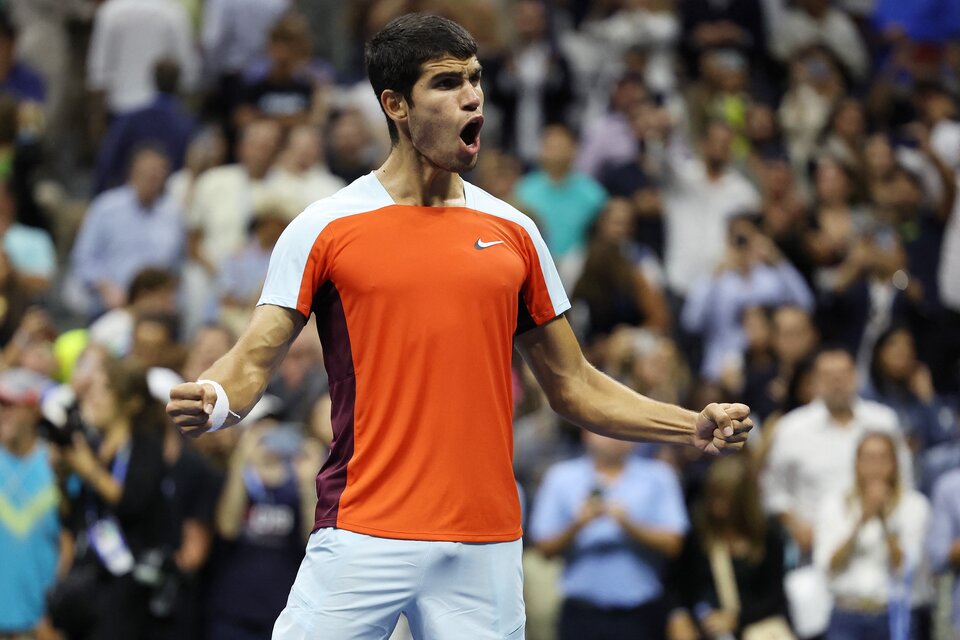 Alcaraz chocará con Ruud en la final y el premio será doble para el que gane (Foto: AFP).