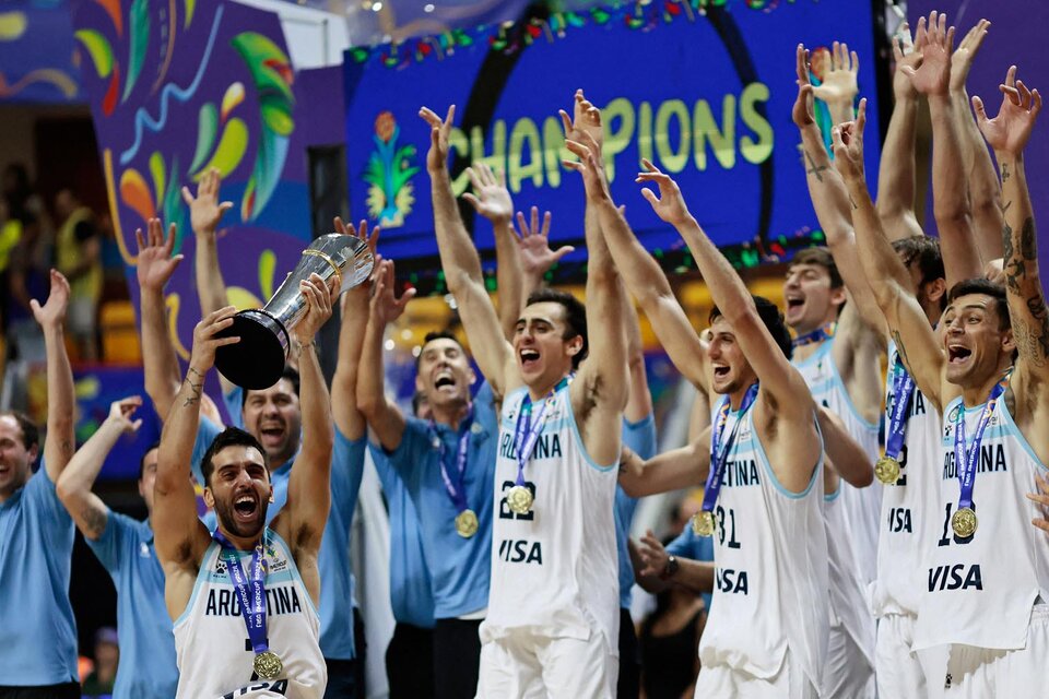 Argentina campeón de la AmeriCup de básquet: las claves del éxito (Fuente: NA)