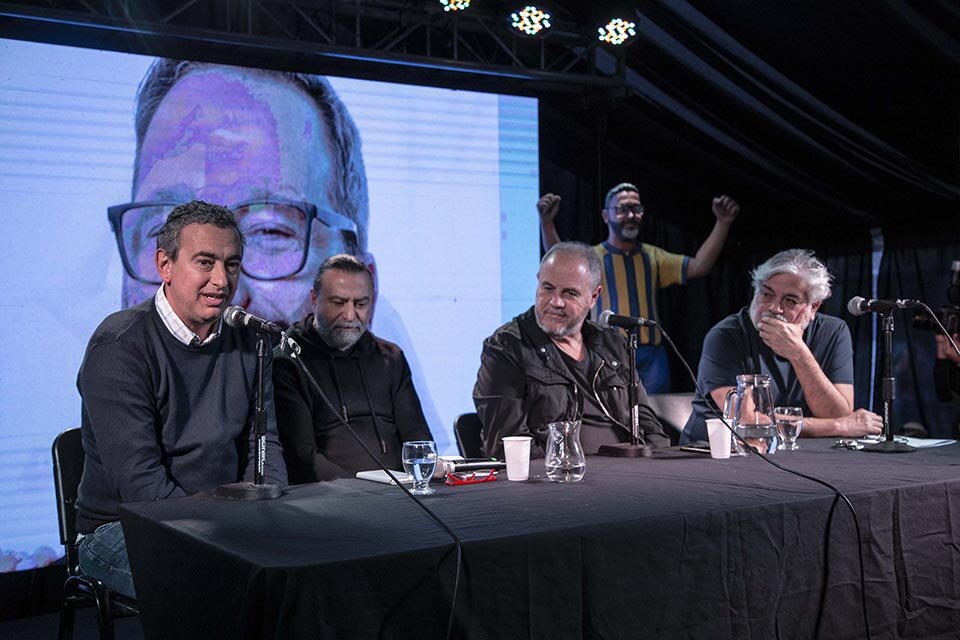 Javkin, Sietecase, Feldman y Vargas participaron del homenaje. (Fuente: Prensa Municipalidad)