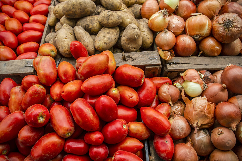 Frutas y verduras lideraron las subas de precios de agosto. (Fuente: Bernardino Avila)