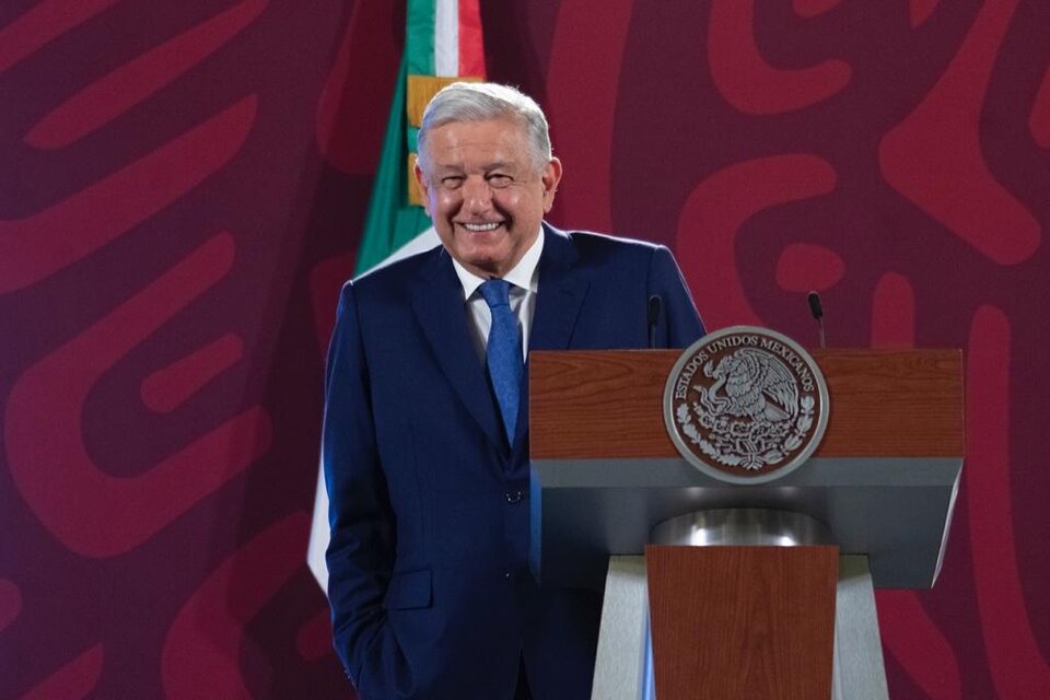 Andrés Manuel López Obrador en conferencia de prensa este martes / Presidencia de México
