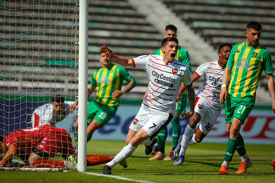 El primer gol de Ñuls en Mar del Plata.