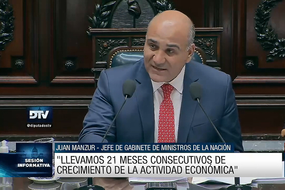 Manzur en Diputados: “sin paz social no puede haber estabilidad macroeconómica”