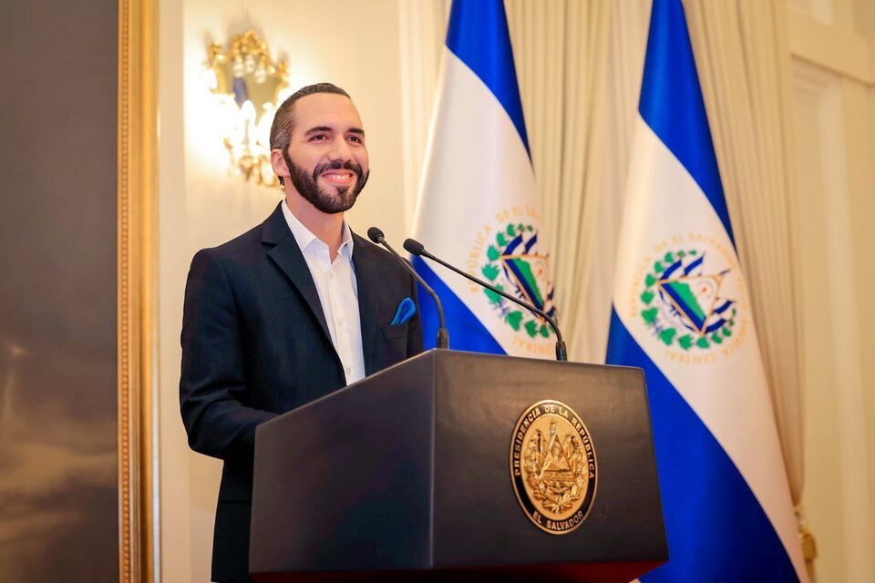 El Salvador Nayib Bukele buscará su reelección en 2025 Página12