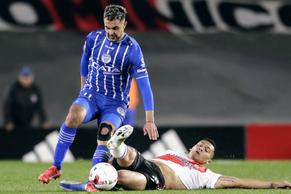 Martín Ojeda lidera la Liga en el rubro asistencias, con siete pases gol (Fuente: Fotobaires)